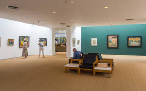 Das Brücke-Museum besitzt die größte Sammlung von Karl Schmidt-Rottluff.