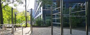 Die neue Calisthenics-Anlage. Foto: FB Grünflächen, BACW