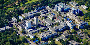 Luftbild HZB Campus Berlin-Wannsee (September 2023). Foto: HZB / Dirk Laubner