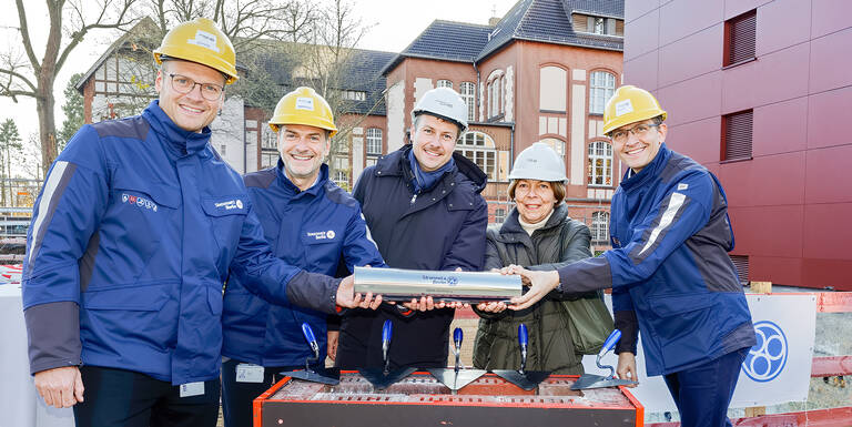 Stromnetz Berlin - Grundsteinlegung Umspannwerk Claszeile. Foto: Pedro Becerra - STAGEVIEW.de