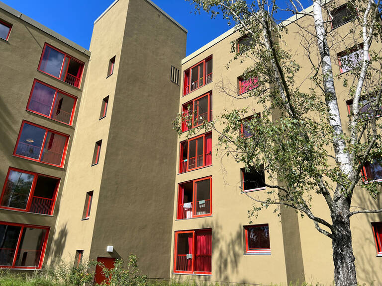 Studentendorf Schlachtensee - ein Denkmal der Nachkriegsmoderne. Foto: Deutsche Stiftung Denkmalschutz/Alexander Gütter