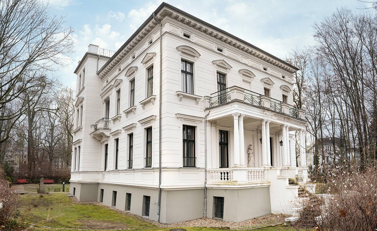 Der Sitz der Leo-Borchard-Musikschule in der Grabertstra&szlig;e&nbsp;4.