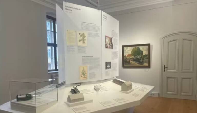 Dauerausstellung über die Geschichte des Hauses und des Ortsteils.  Foto: Schoeler-Schlösschen