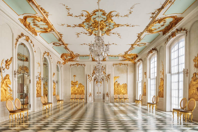 Ovidgalerie im Gästeschloss Neue Kammern von Sanssouci. Foto: SPSG/Reinhardt und Sommer