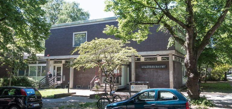 Stadtteilbibliothek Lankwitz an der Bruchwitzstraße 37.