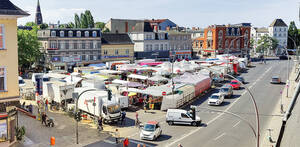 Parkraum, Marktst&auml;nde und Aufenthaltsqualit&auml;t sind die drei Faktoren, die f&uuml;r die unterschiedlichen Interessensgruppen rund um den Kranoldplatz eine Hauptrolle spielen.
