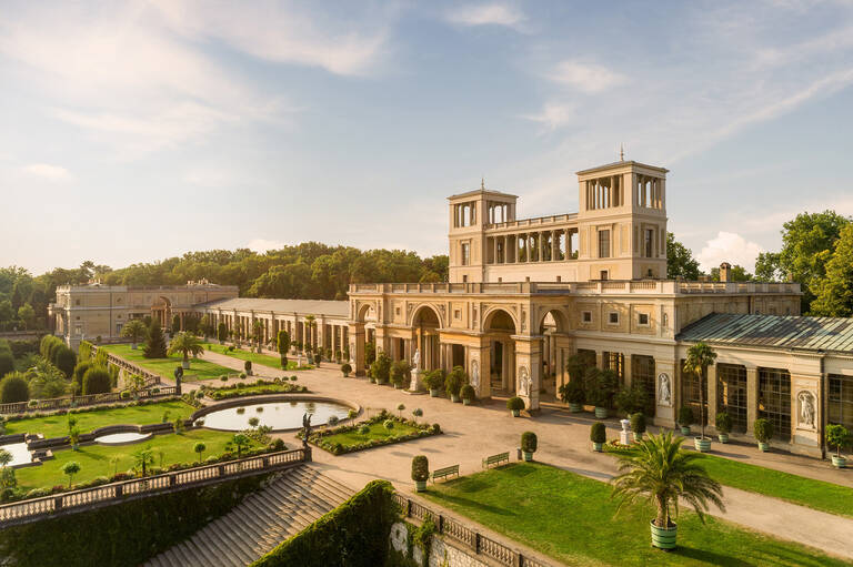 Das Orangerieschloss im Park Sansscouci. Foto: SPSG/Reinhardt & Sommer