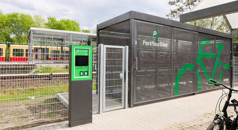 Die neue Sammelschließanlage. Foto: infraVelo