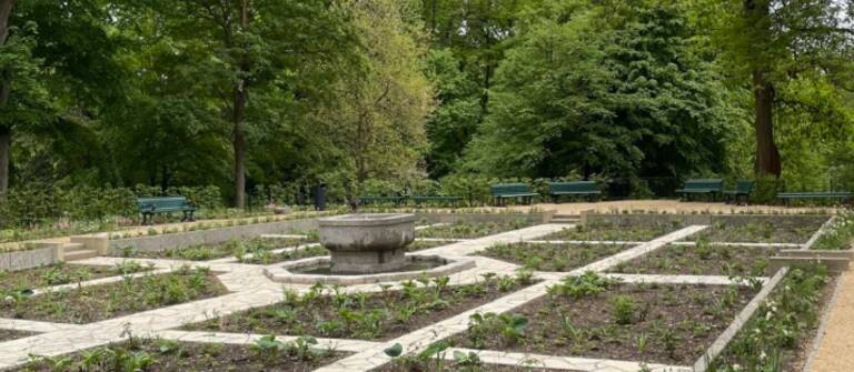 Die Sanierung des Rosengartens ist abgeschlossen. Foto: BA TS