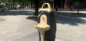 Der Treffpunkt ist am Wiener Trinkbrunnen. Foto: BACW