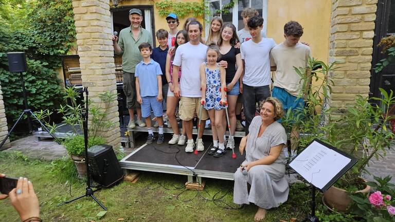Die Künstlerinnen und Künstler der Drehbühne präsentierten ein vielseitiges Sommerkonzert.