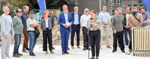 Gruppenfoto der am Projekt Beteiligten. Foto: BA TS