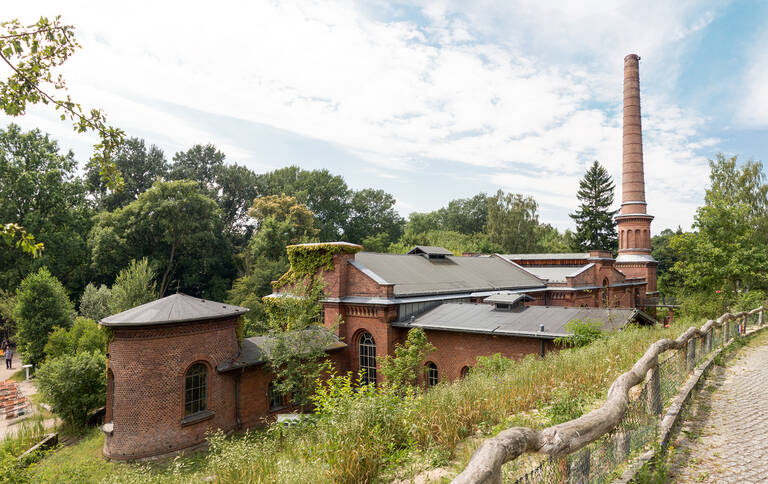Das ehemalige Wasserwerk von Charlottenburg - heute Ökowerk - ist Teil der Berliner Industriegeschichte.