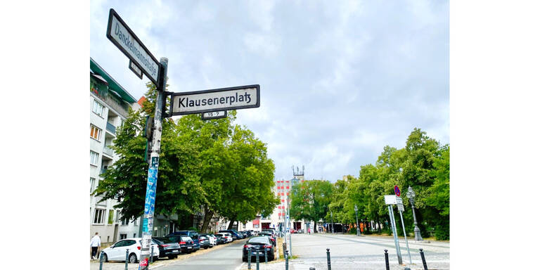 Treffpunkt Ecke Klausenerplatz und Danckelmannstraße. Foto: BACW