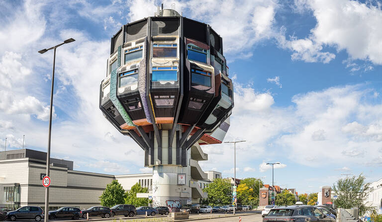 Der Bierpinsel steht seit Jahren leer.
