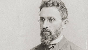 Simon Dubnow in jungen Jahren.