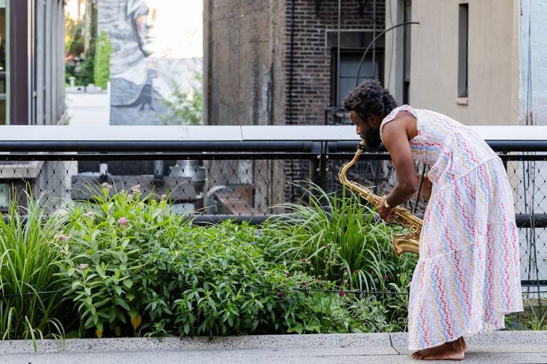 JJJJJerome Ellis, Music for the Garden, The High Line, New York City, 2024, Foto: Liz Ligon