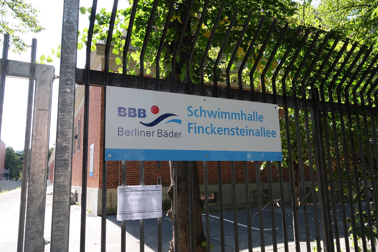 Auch in Lichterfelde werden Schwimmkurse angeboten.