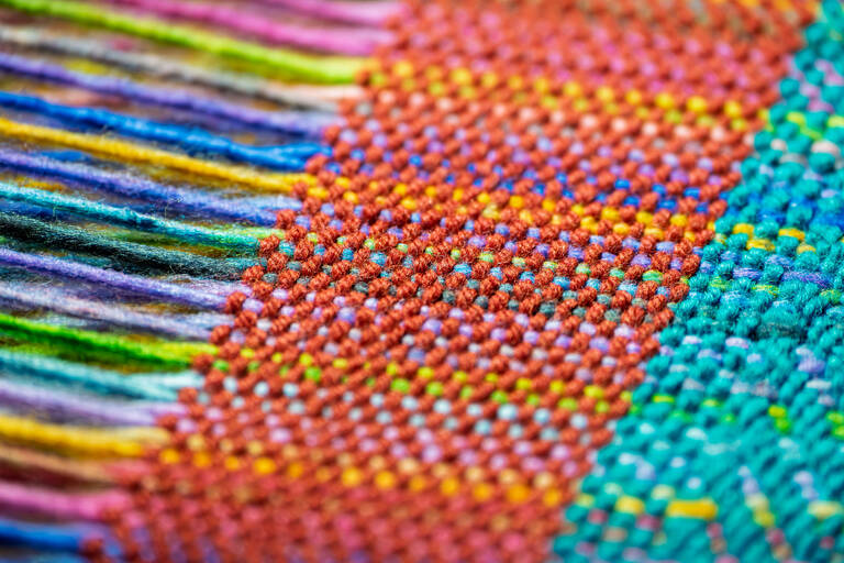Am Textiltag können traditionelle Handwerkstechniken kennengelernt werden. Foto: Museum Europäischer Kulturen, Christian Krug