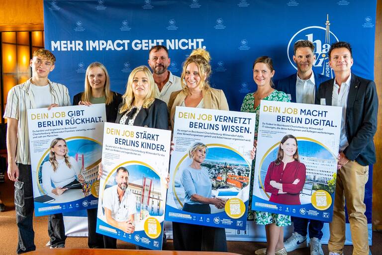 Vorstellung der Arbeitgebermarke „ChaWi WORKS“ am 26. August 2026. Foto: BA CW