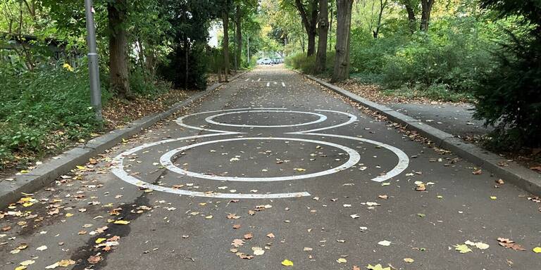 Nahe dem Fennsee kann tempor&auml;r mit dem Fahrrad ge&uuml;bt werden. Foto: BACW