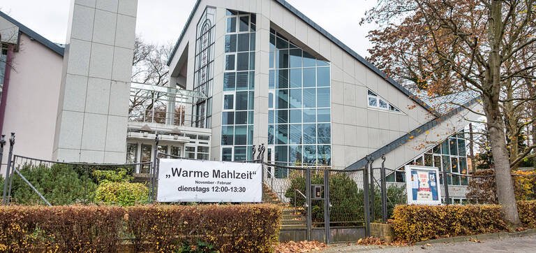 Auch in Wannsee wird eine warme Mahlzeit angeboten.