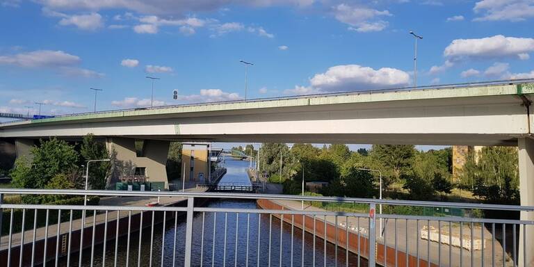Rudolf-Wissell-Brücke, Foto: BACW/Brühl