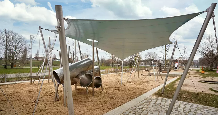 Spielplatz Sonnenschutz