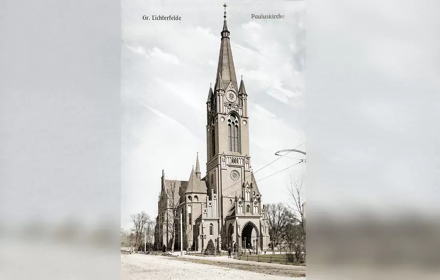 Pauluskirche vor 100 Jahren.