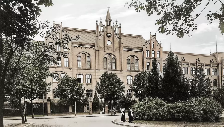 Vereinslazarett vom Roten Kreuz um 1916.