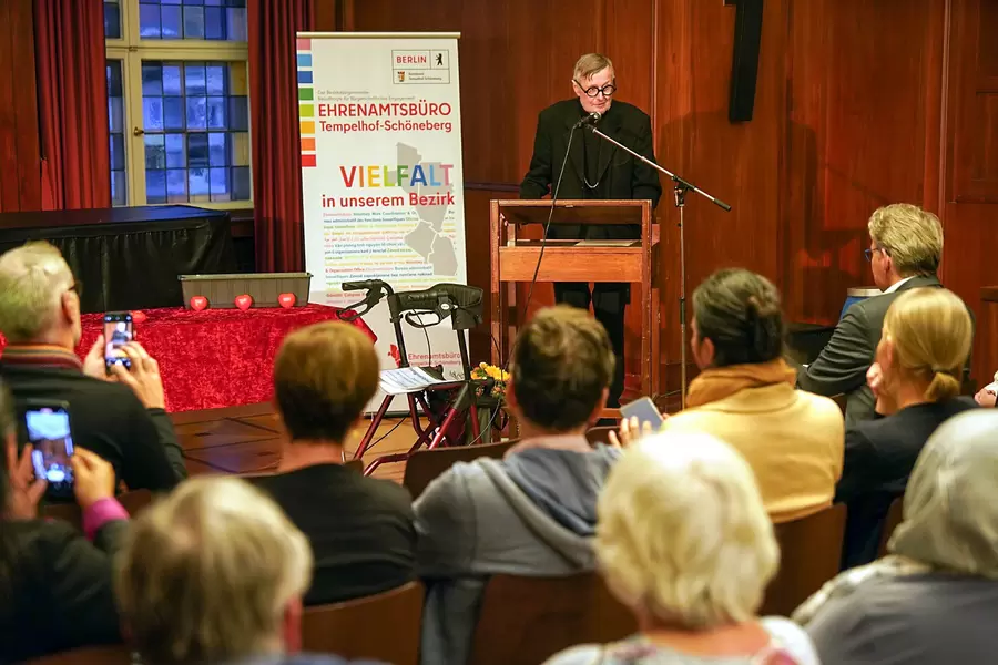 Volker Eschke wurde für seinen Einsatz geehrt. Foto: BATS