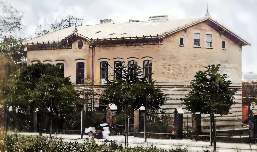 Die Lankwitzer Grundschule in der Schulstraße vor dem 2. Weltkrieg. Archiv Martin Haesner