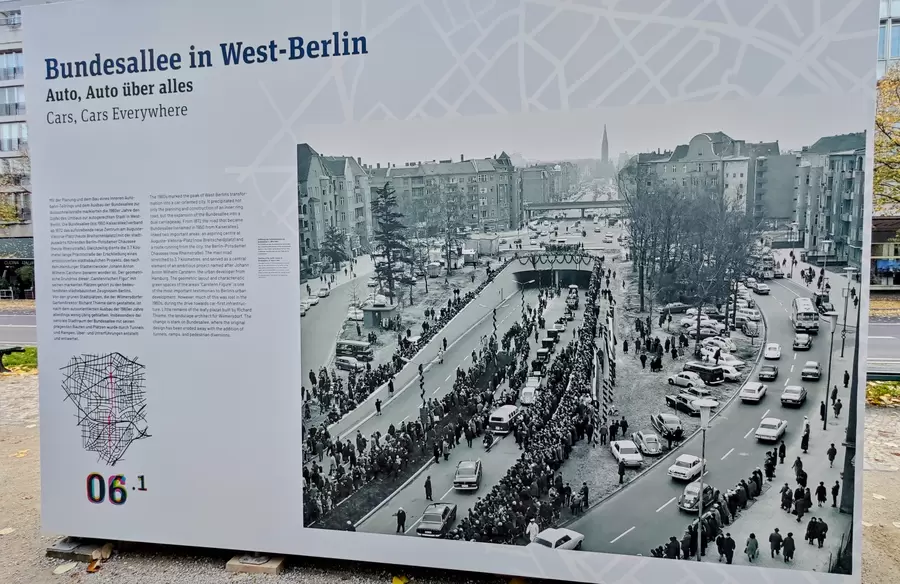 Tunneleröffnung am Bundesplatz im März 1967. Foto: Initiative Bundesplatz e. V.
