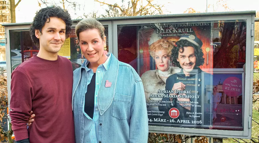 Gemeinsam zum Bühnenerfolg: Alexa Maria Surholt und Adrian Djokić