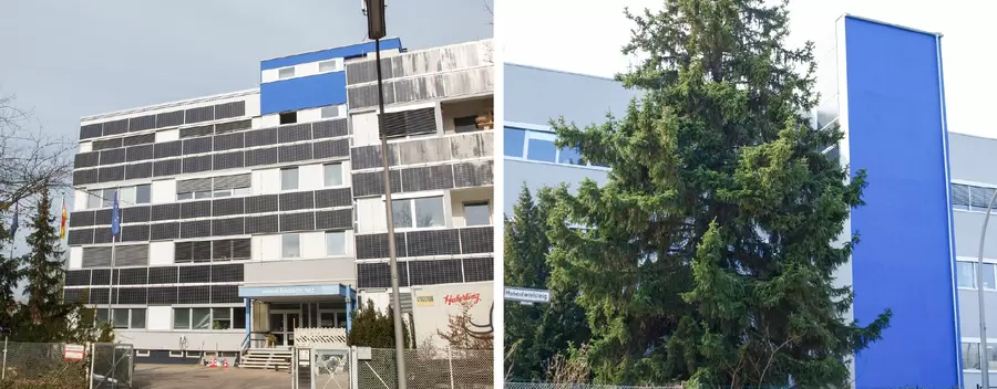 KNAUER in neuem Gewand mit Logistikturm.