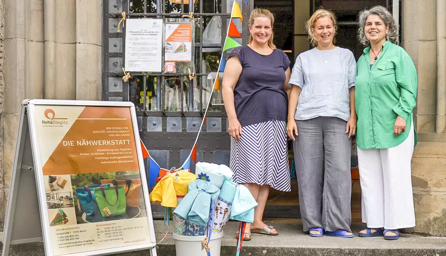 Anne Hübner, Nicola Brinkmann, Hava Özen:Foto: Nähwerkstatt