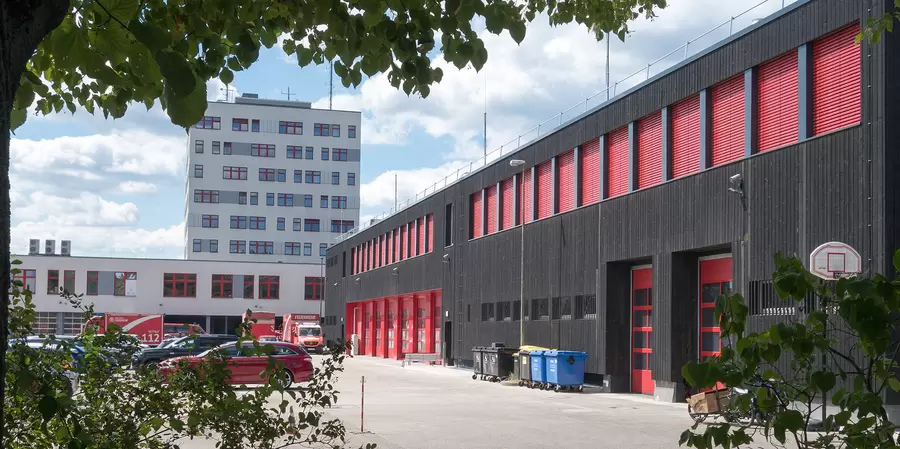 Hof der Feuerwache