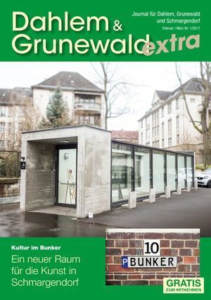 Titelbild Dahlem & Grunewald Journal 1/2017