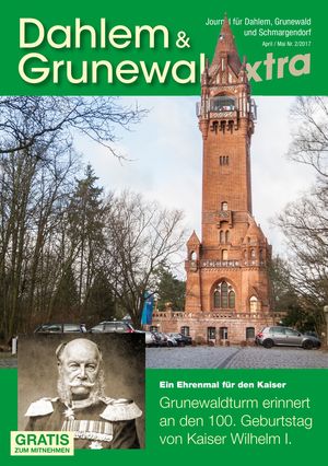 Titelbild Dahlem & Grunewald Journal 2/2017