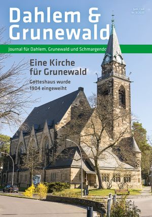 Titelbild Dahlem & Grunewald Journal 3/2020