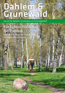 Aktuelles Titelbild: Dahlem & Grunewald Journal