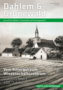 Aktuelles Titelbild: Dahlem & Grunewald Journal