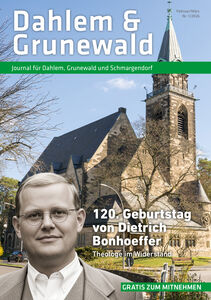 Aktuelles Titelbild: Dahlem & Grunewald Journal