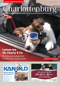 Aktuelles Titelbild der Gazette Charlottenburg