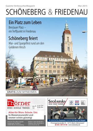 Titelbild Schöneberg & Friedenau 5/2015