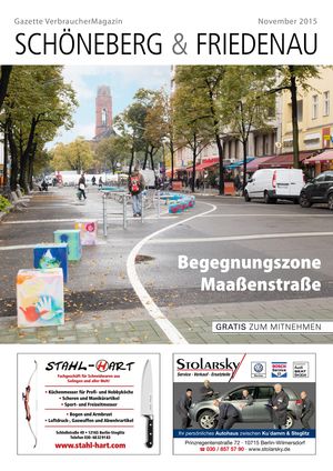 Titelbild Schöneberg & Friedenau 11/2015