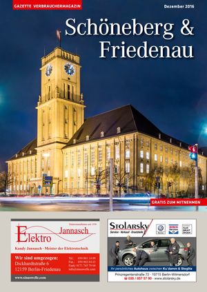 Titelbild Schöneberg & Friedenau 12/2015