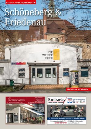 Titelbild Schöneberg & Friedenau 1/2016