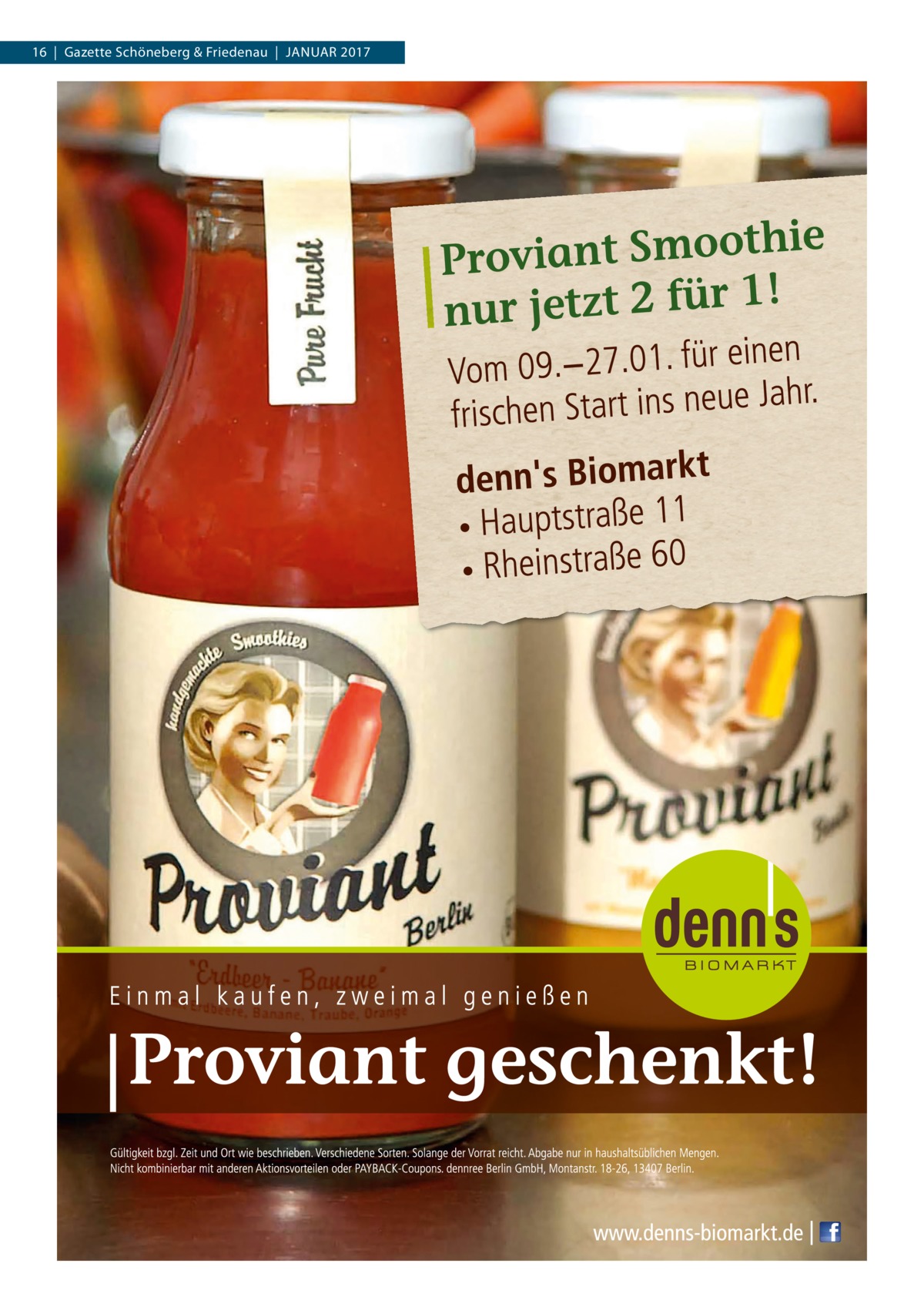 16  |  Gazette Schöneberg & Friedenau  |  Januar 2017