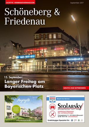 Titelbild Schöneberg & Friedenau 9/2017